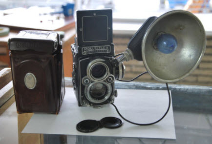 Une sélection de 5 appareils photos de collection